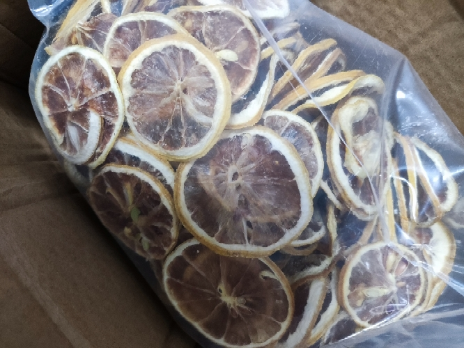 柠檬片新鲜柠檬干茶搭配菊花茶玫瑰茶蒲公英水果茶组合 柠檬片500克晒单图