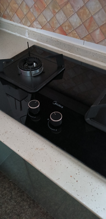 美的(Midea)燃气灶双灶Q310-M家用液化气灶煤气灶双灶5.0kW大火力大开孔大底壳灶具大面板猛火灶台液化气晒单图