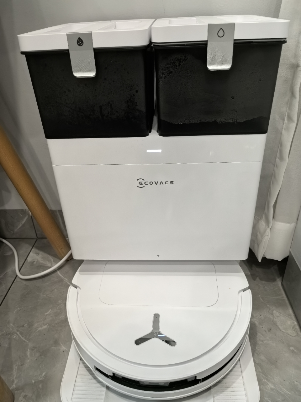 科沃斯T50 PRO扫地机器人扫拖一体自动清洗洗地机智能家用双机械臂毛发0缠水箱版本官方旗舰正品晒单图