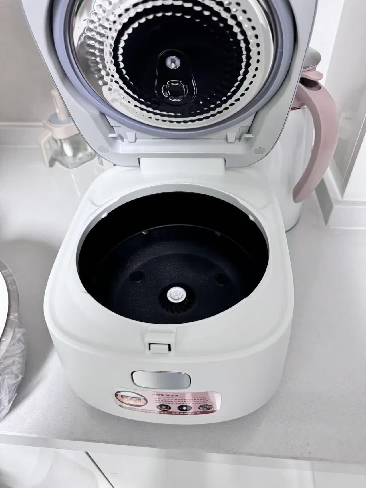 松下(Panasonic)饭光光0涂层电饭煲多功能IH加热智能电饭锅 无涂层不锈钢内胆 2.9升 SR-HS301N-W晒单图
