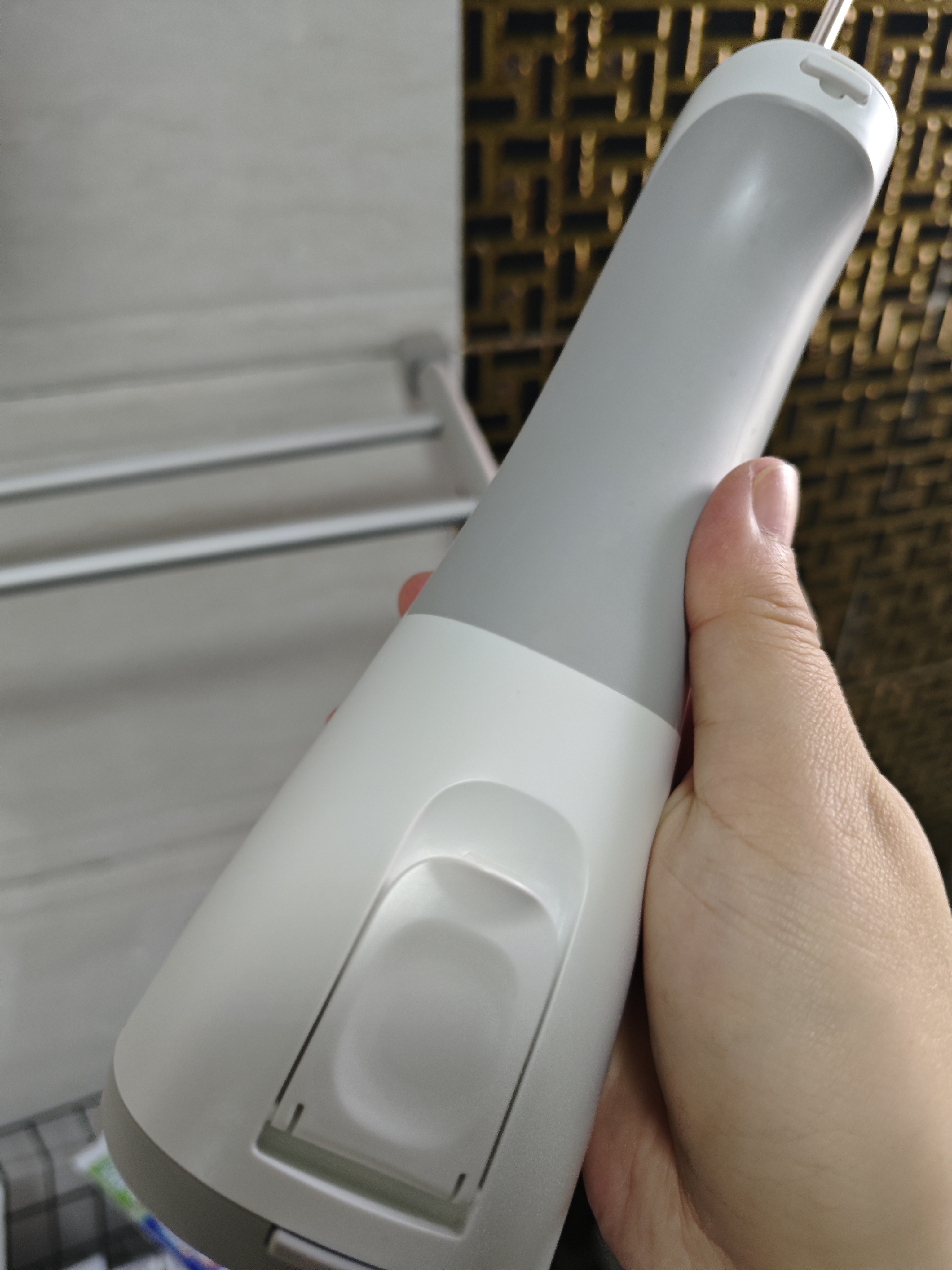 松下 (Panasonic)冲牙器 洗牙器 水牙线 全身水洗 5档可调节水压 超声波水流冲洗器 小白塔 EW1511晒单图