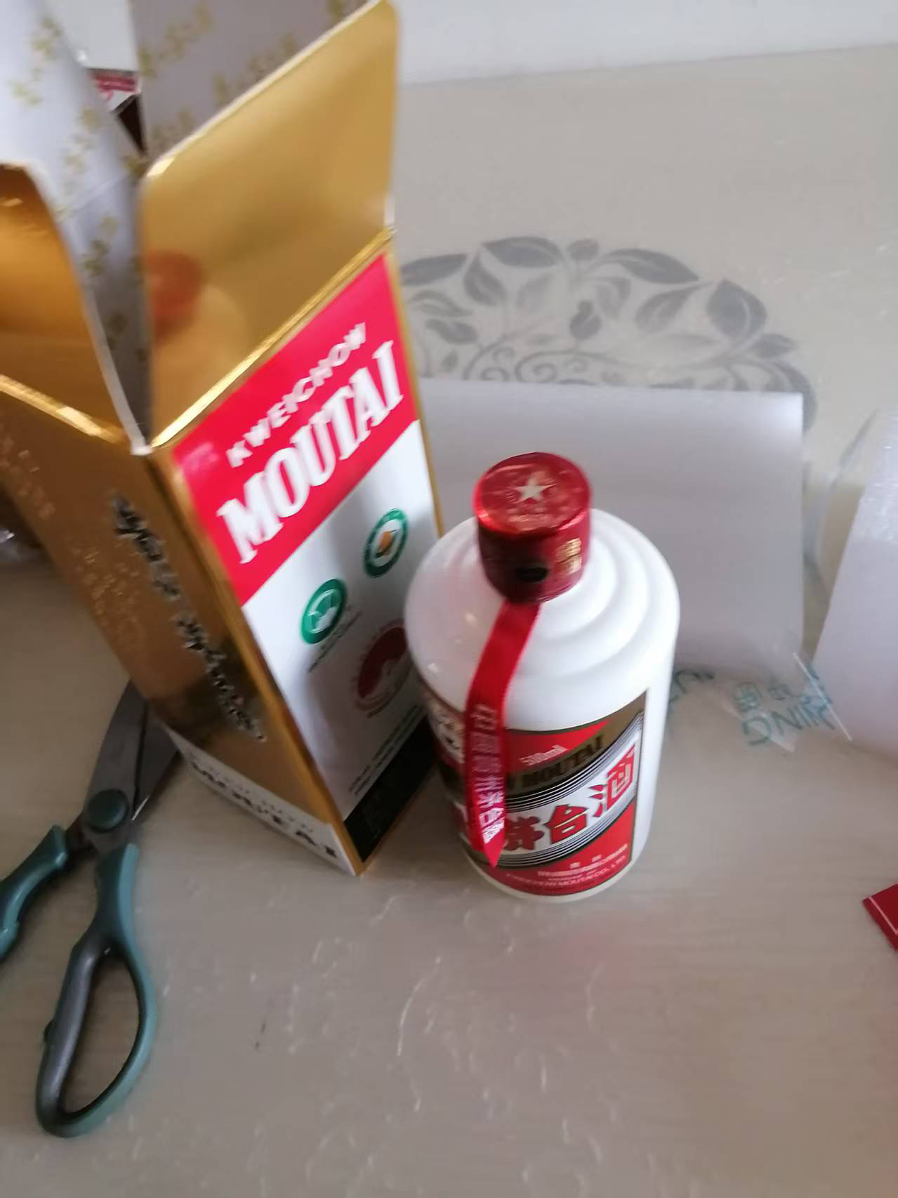 飞天茅台 53度 酱香型白酒 500ml单瓶(年份随机)晒单图