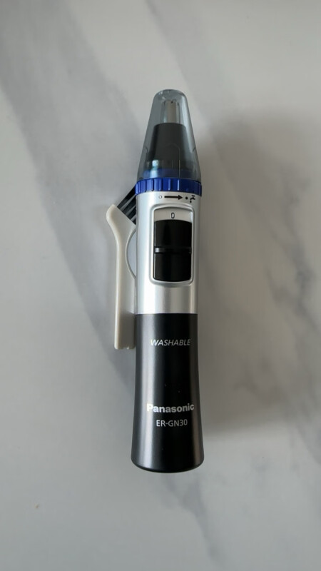 松下(Panasonic) 鼻毛修剪器电动鼻毛器鼻毛剪男士全身水洗胡须造型器鼻毛刀修眉毛脱毛仪脱毛器 ER-GN30-K晒单图