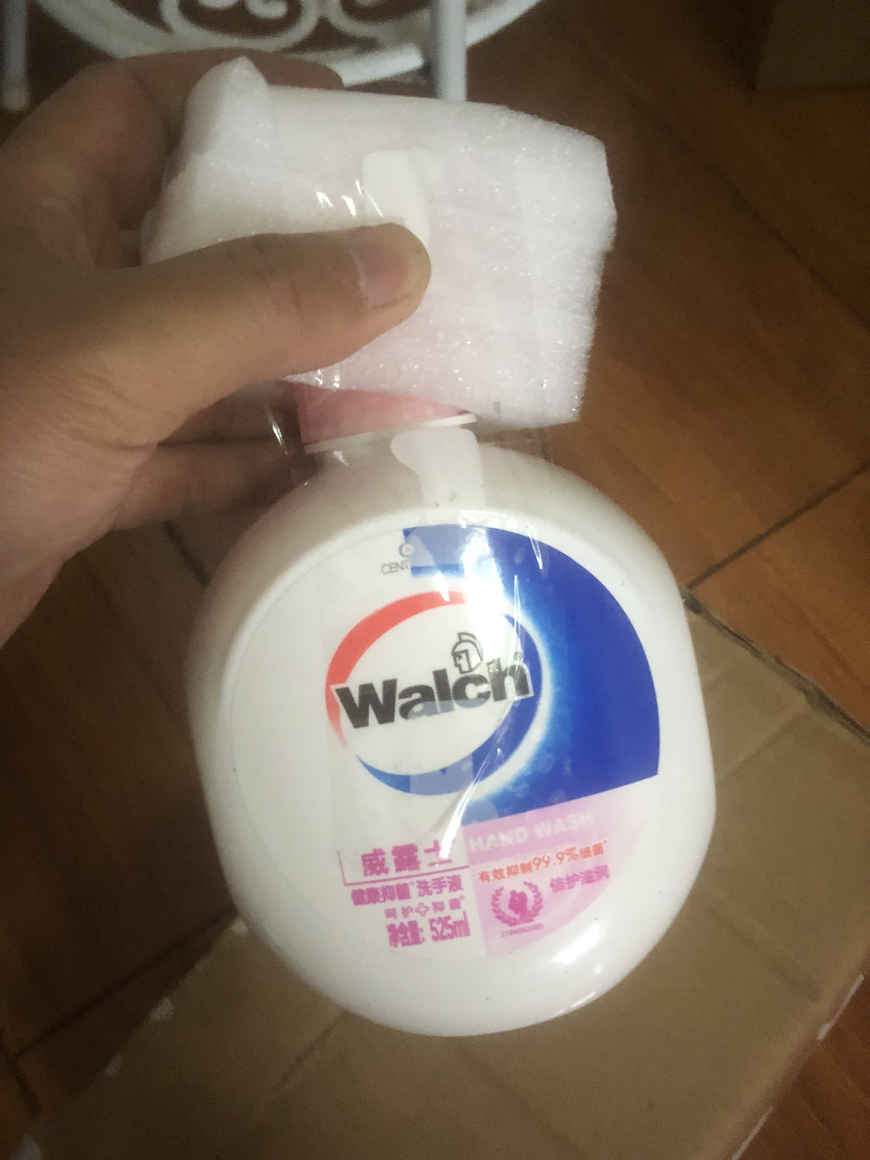 威露士(Walch)滋润抑菌洗手液525ml大瓶 杀菌99.9%清香洗护手 倍柔呵护晒单图