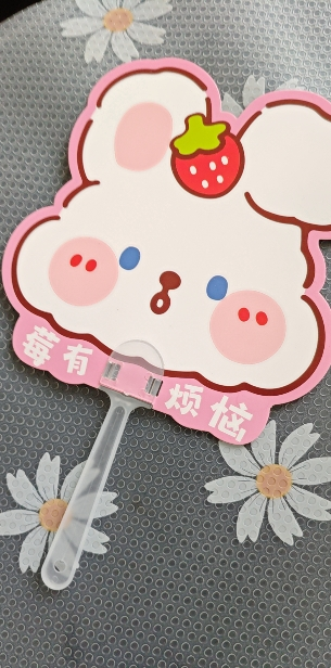 卡通小扇子1把可爱动物儿童异型便携夏季清凉扇子学生手持摇扇子幼儿园礼品晒单图