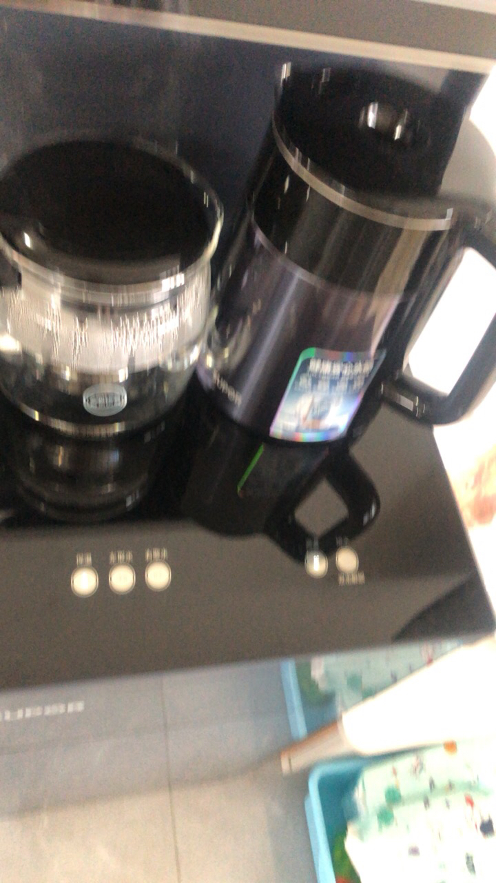 苏泊尔(SUPROR)茶吧机家用饮水机智能高端遥控背板下置水桶全自动自主控温立式多功能泡茶机 SW-CBJ12F 蓝色晒单图