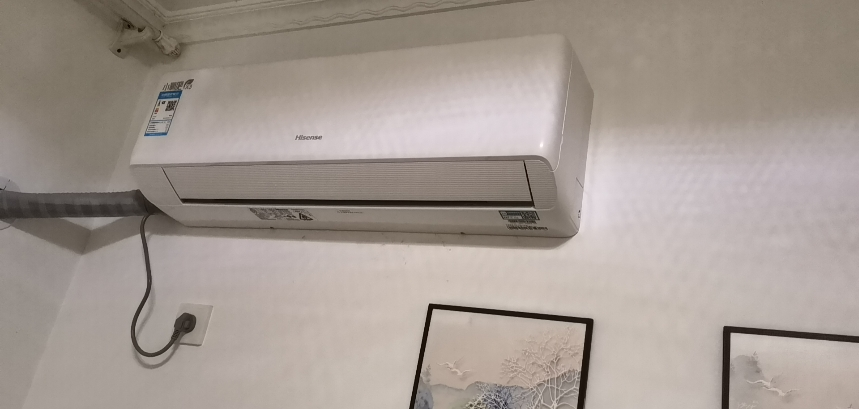 海信 新风空调 1.5匹 新风增氧 AI省电 轻音不打扰 新一级能效卧室挂机 家用空调KFR-35GW/X300U-X1晒单图