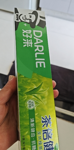 Darlie好来(原黑人)茶倍健龙井绿茶牙膏 190g 呵护口腔健康 茶萃清新口气晒单图