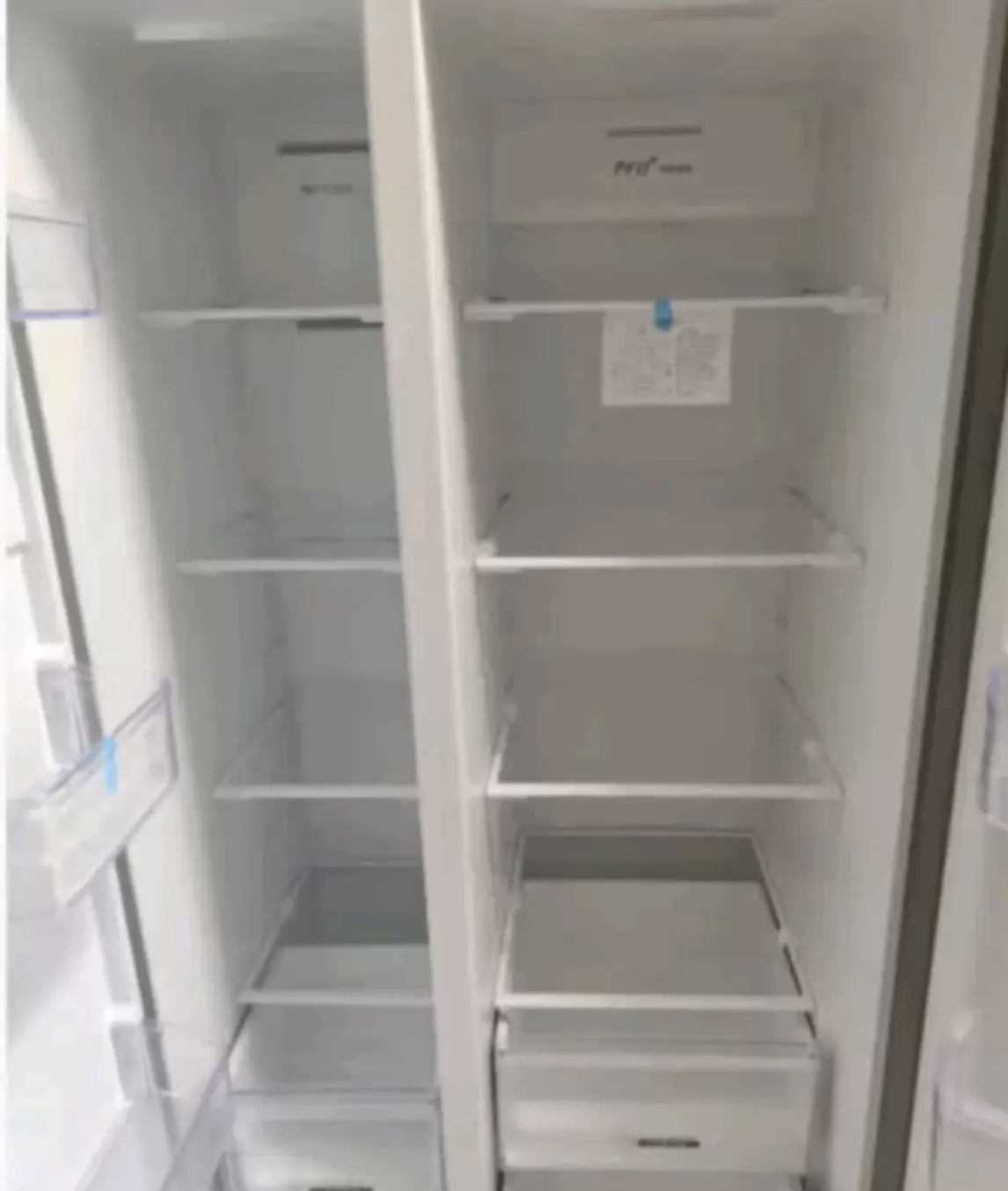 新飞(frestec)646升双开门对开门多维风冷无霜变频一级电脑控温冰箱超大容量大冰箱BCD-646WK9AT晒单图
