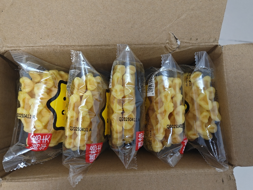 佬食仁 [华夫饼原味400g/箱] 营养早餐速食手撕面包蛋糕充饥夜宵网红零食晒单图