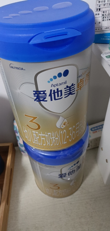 爱他美[原卓萃 新国标]卓傲幼儿配方奶粉(12—36月龄,3段) 800g晒单图