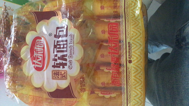 达利园法式软面包袋装早餐面包零食点心香奶味200g*1袋装晒单图