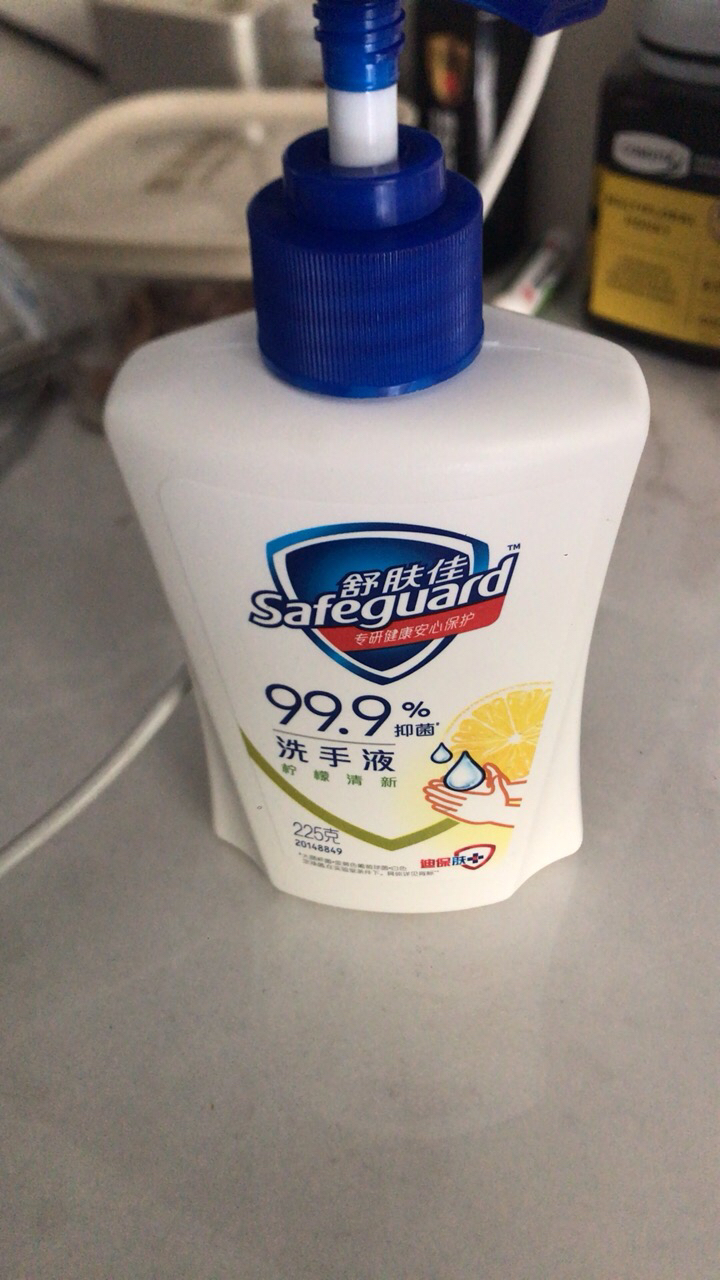 舒肤佳抑菌家用儿童洗手液按压瓶旗舰店官方正品洗手液225ml*1瓶-柠檬清新晒单图