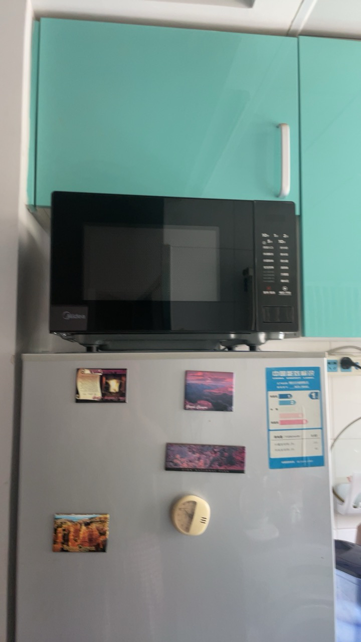 美的微波炉M22J家用新款台式平板20L易清洁内胆正品小型速热晒单图
