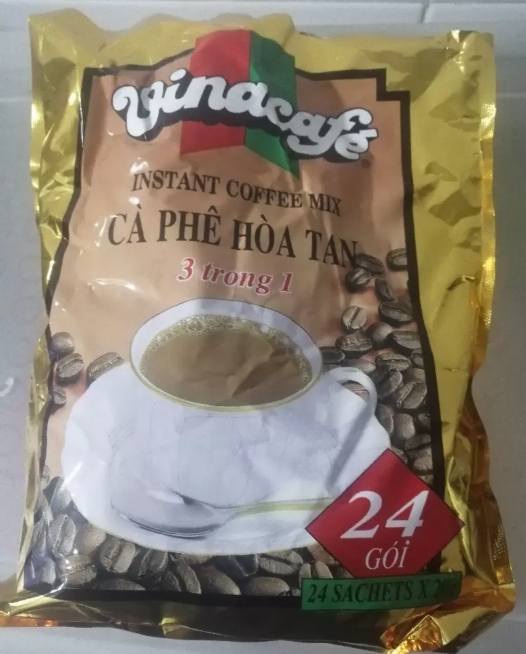 越南原装进口威拿味客咖啡咖啡金装三合一速溶咖啡480g/袋vinacafe晒单图