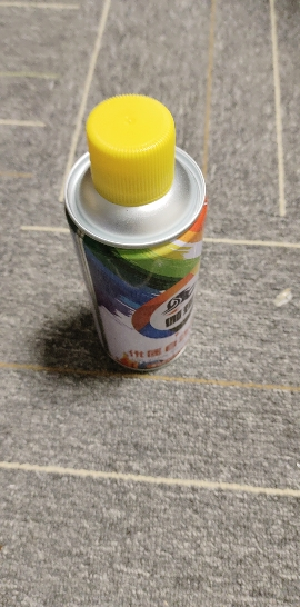 伽熠 自喷漆 238g中黄色 门窗金属防锈家具木器漆自行摩托汽车翻新涂鸦晒单图