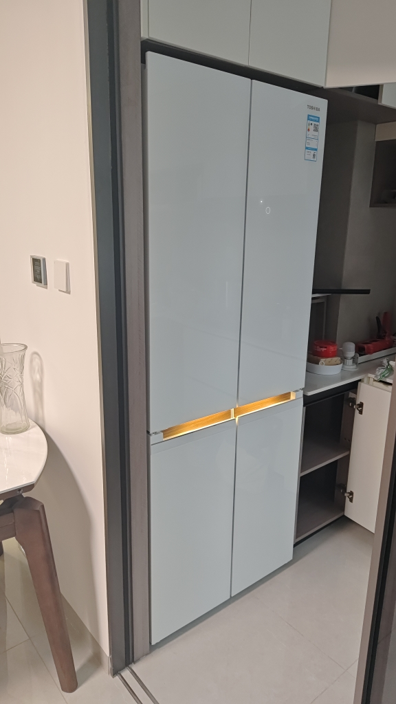 东芝冰箱GR-RF456WI-PG1B5晴空白晒单图