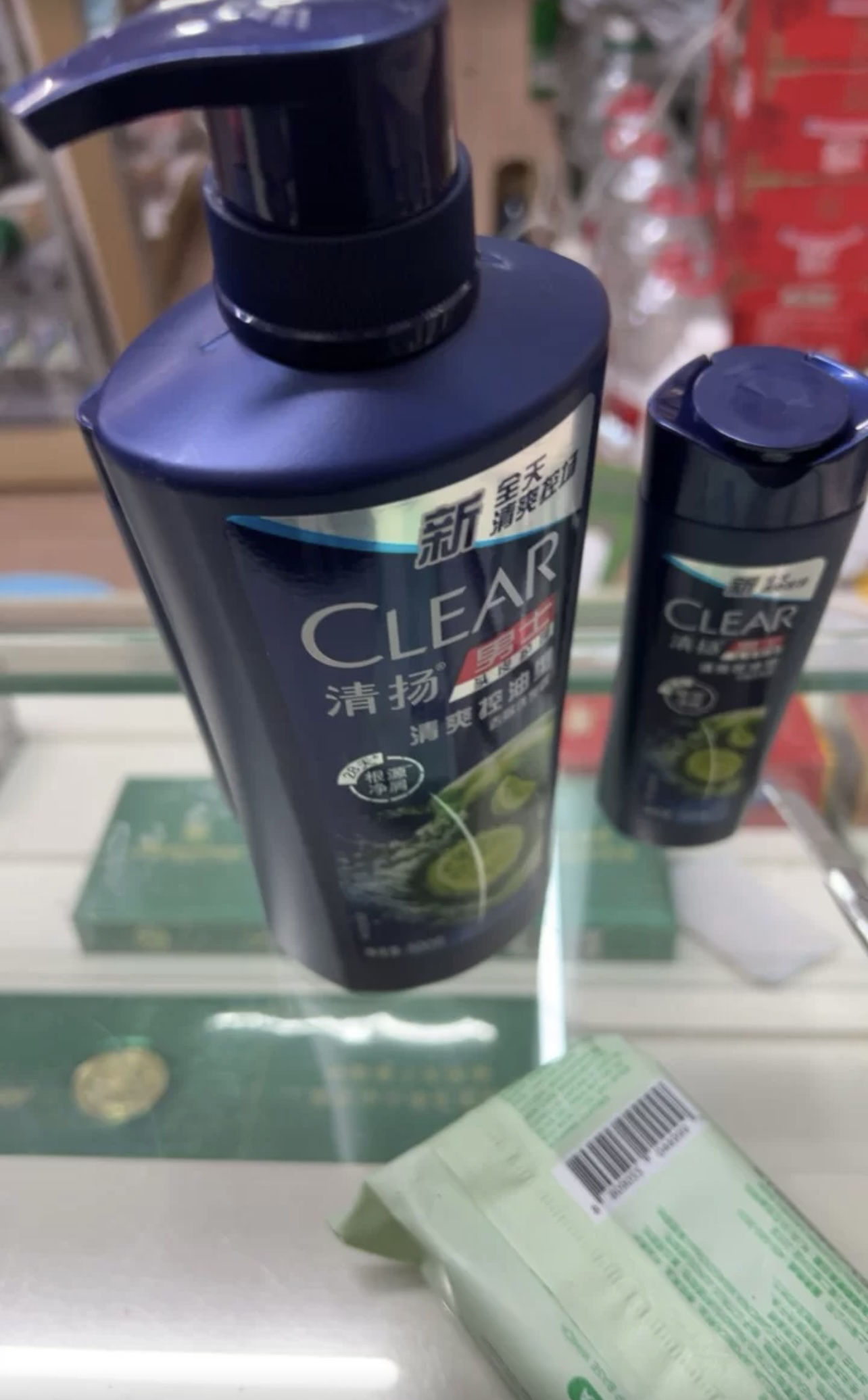 清扬(CLEAR)男士去屑洗发水清爽控油型500g+100g*2[联合利华]横扫头屑 青柠净爽呵护头皮晒单图