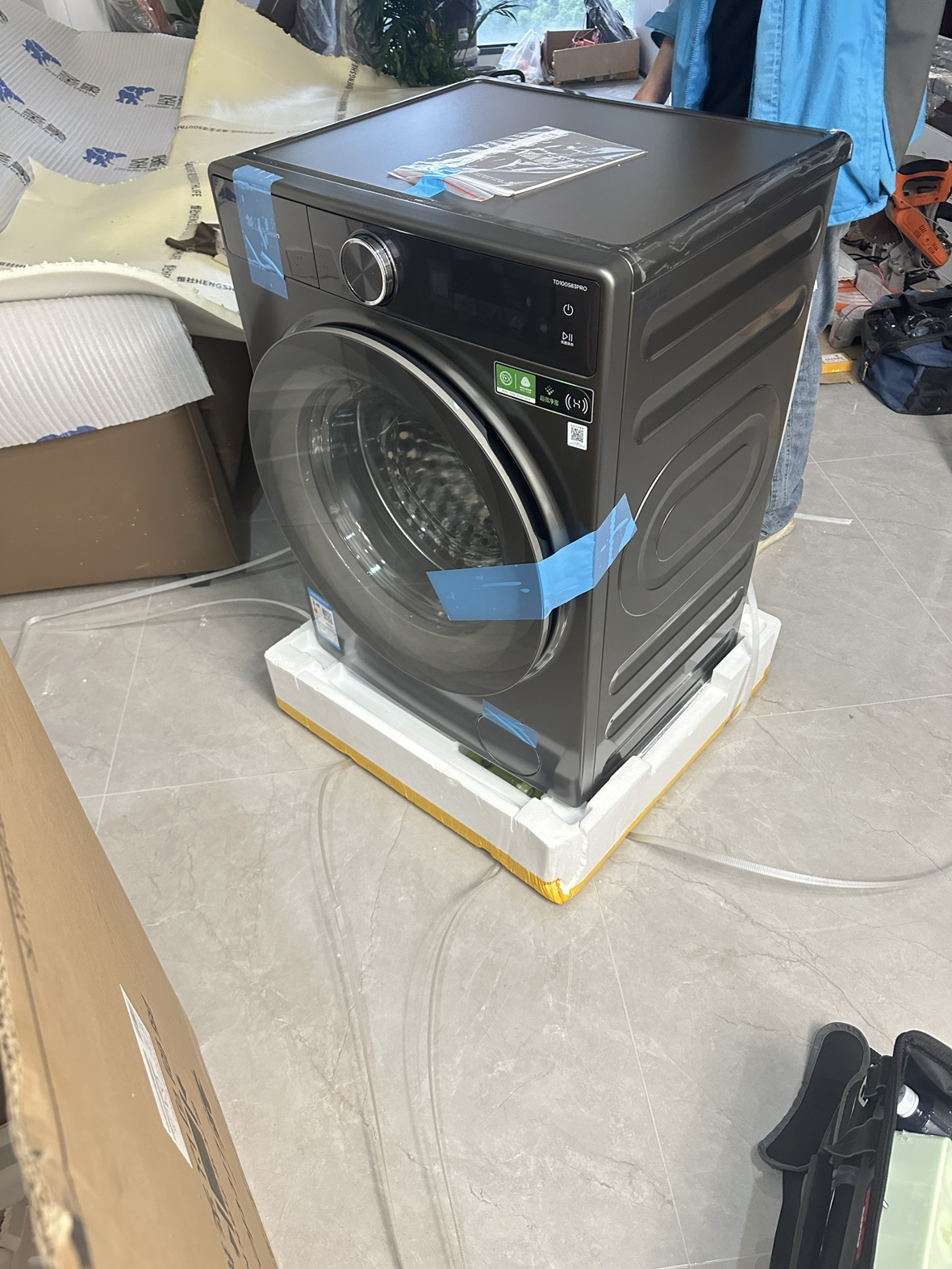 小天鹅(Little Swan)小乌梅2.0滚筒洗衣机洗烘一体10KG超薄全嵌1.1洗净比晒单图