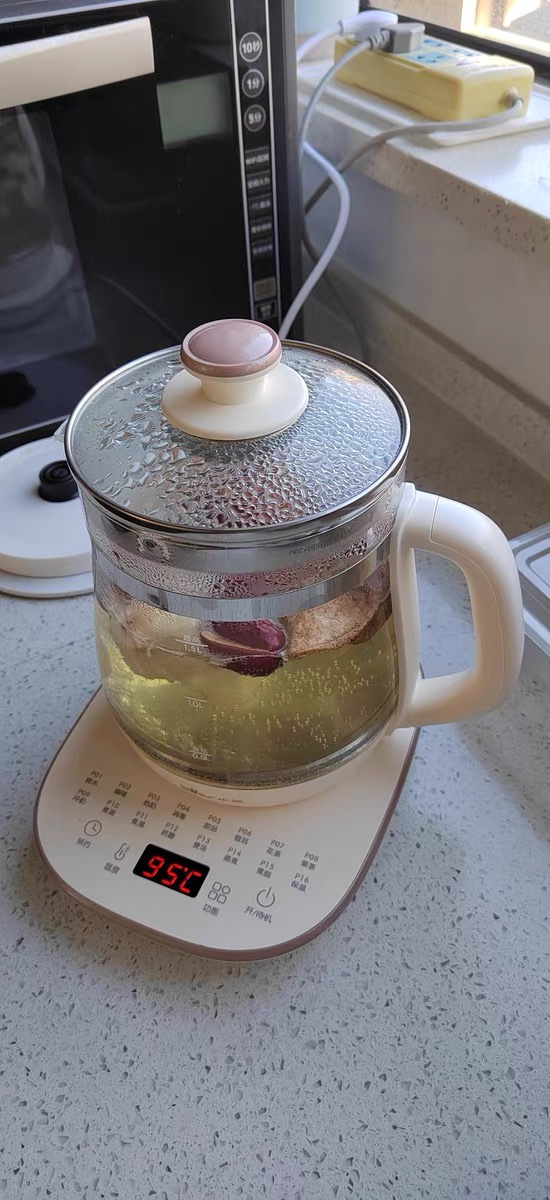 小熊(bear)养生壶办公室1.5L容量迷你小型煮茶壶全自动加厚玻璃煮茶器YSH-D15Y1晒单图