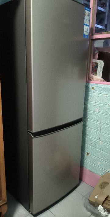 海尔电冰箱180升双门小型家用大容量高效节能省电 低温补偿 深冷速冻 宿舍出租房两门冰箱晒单图
