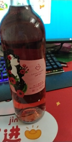 蓝颜桃红葡萄酒少女之美微醺半甜红酒晒单图