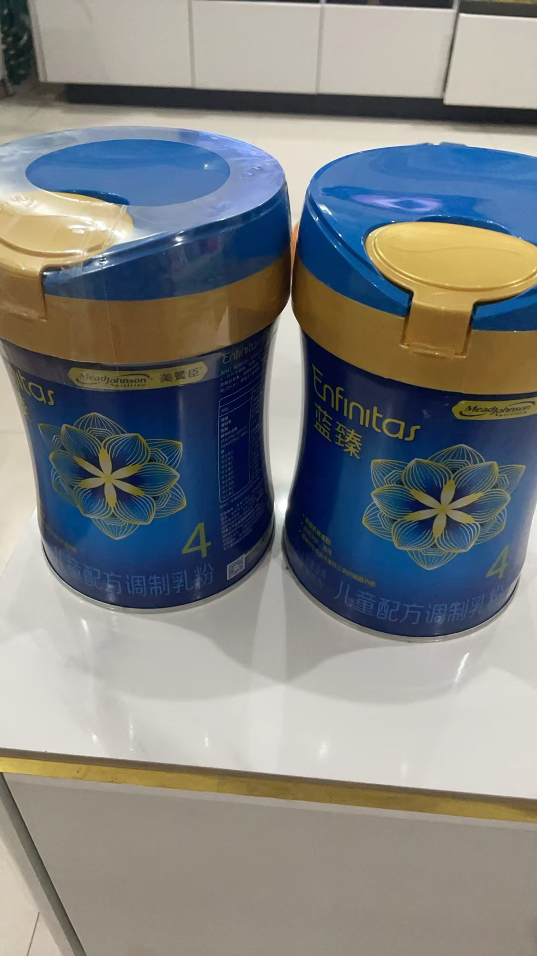 美赞臣蓝臻配方奶粉4段(3岁或以上)800gx1罐含乳铁蛋白儿童奶粉晒单图