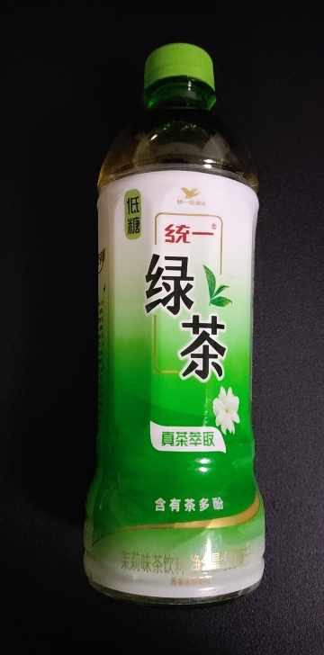 统一绿茶茉莉味茶饮料低糖500ml*5瓶整箱小瓶绿茶解腻饮料晒单图