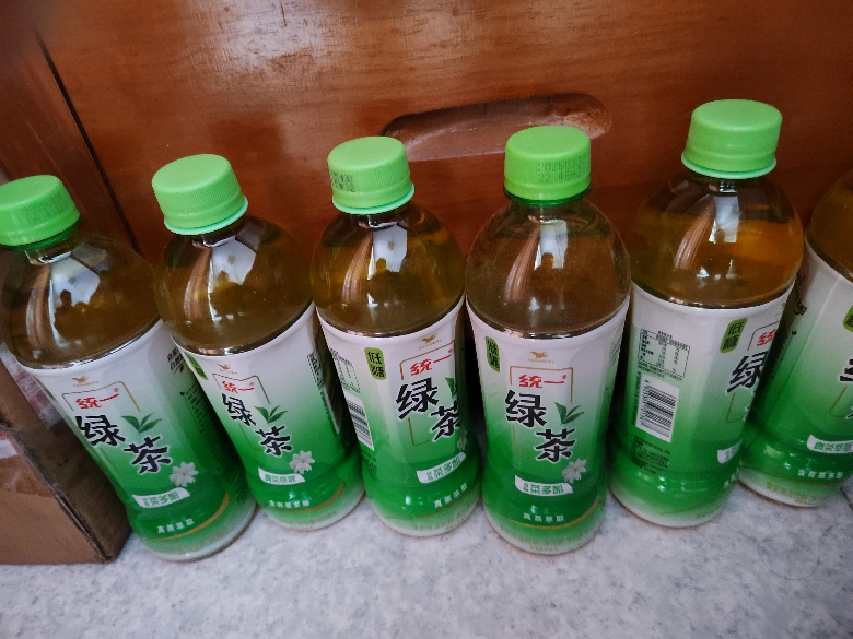 统一绿茶茉莉味茶饮料低糖500ml*5瓶整箱小瓶绿茶解腻饮料晒单图