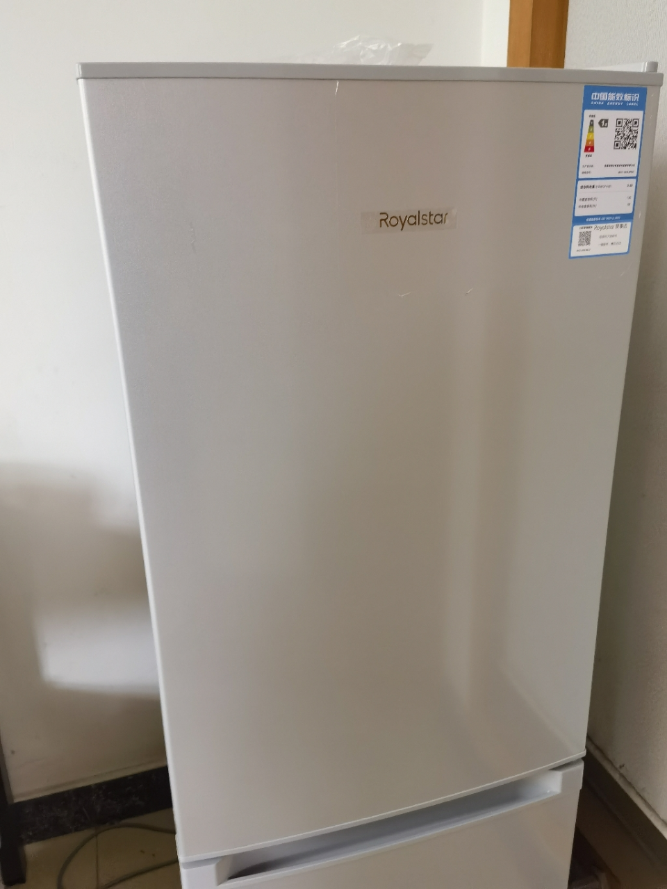 荣事达(Royalstar)202升小型家用租房冰箱宿舍冰箱大容量节能低音BCD-202L9RSZ太空银晒单图