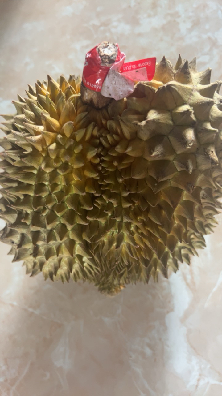 [熊猫鸟]泰国新鲜金枕榴莲 进口榴莲 1个装 4-5斤(包3房以上) 软糯香甜 新鲜水果晒单图