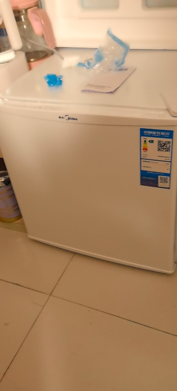 美的(Midea)小冰箱45升单门迷你微型租房宿舍办公室家用冷藏小型节能省电电冰箱低音 美妆可用BC-45M晒单图