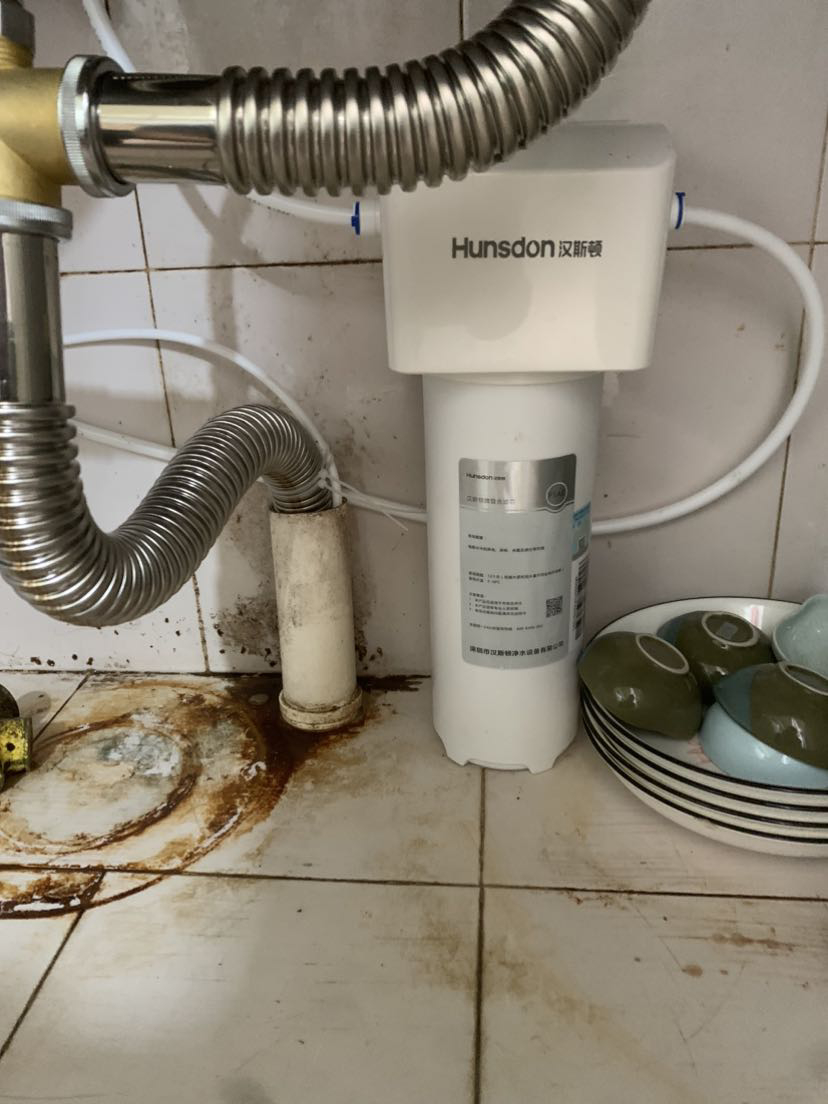 汉斯顿/Hunsdon[国家补贴]净水器家用厨下式净水机家用直饮净水器C2净水器家用无桶双水大流量过滤器净水器晒单图