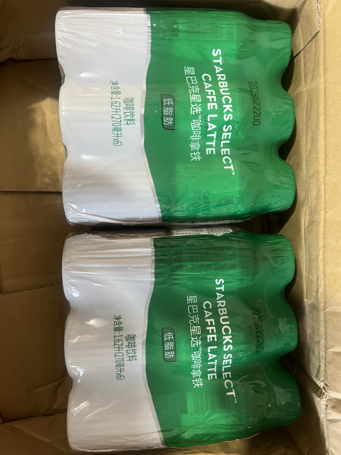 星巴克星选咖啡拿铁270ml*6瓶即饮咖啡饮料晒单图
