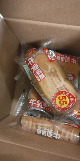 狮客牛乳蛋糕340g整箱6枚装面包营养早餐饱腹代餐即食西式糕点心下午茶[嘉能联名款]晒单图