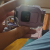 [官方正品]小天才儿童电话手表Z9豆蔻紫 防水GPS定位智能手表 学生儿童移动联通电信4G视频拍照双摄手表手机男女孩晒单图