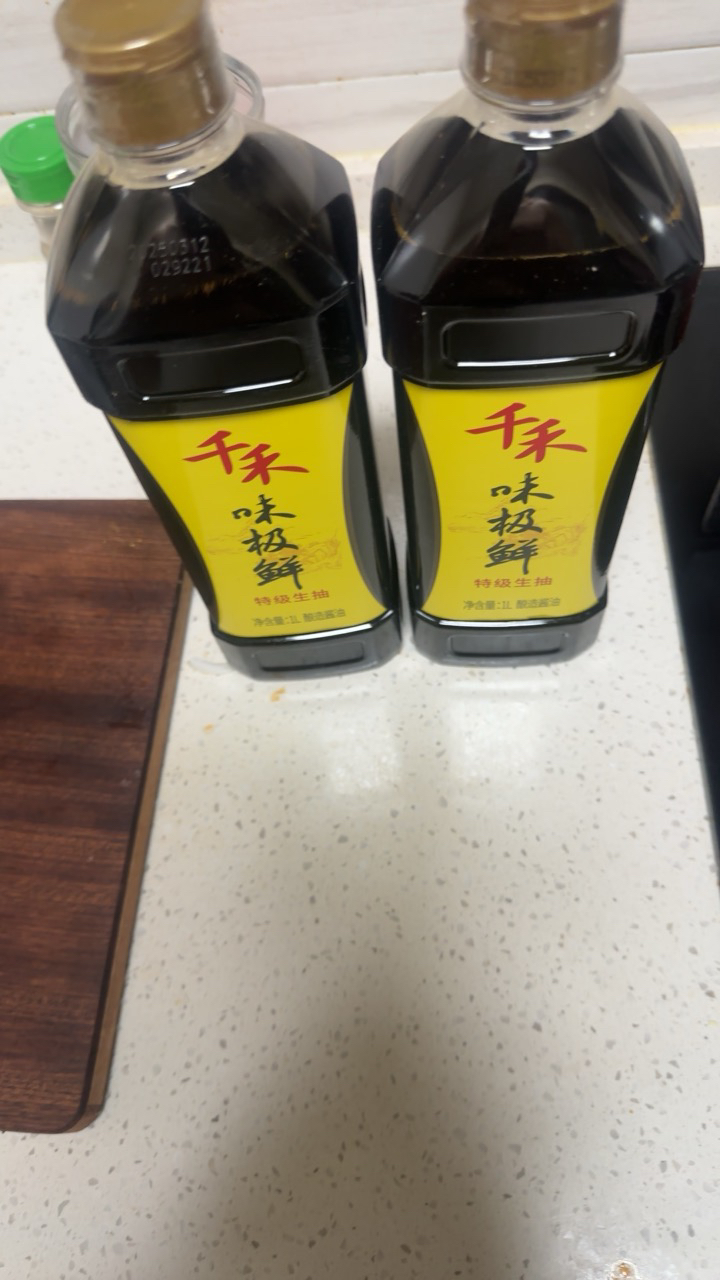 千禾味极鲜1L特级头道生抽酱油厨房调味炒菜烹饪晒单图