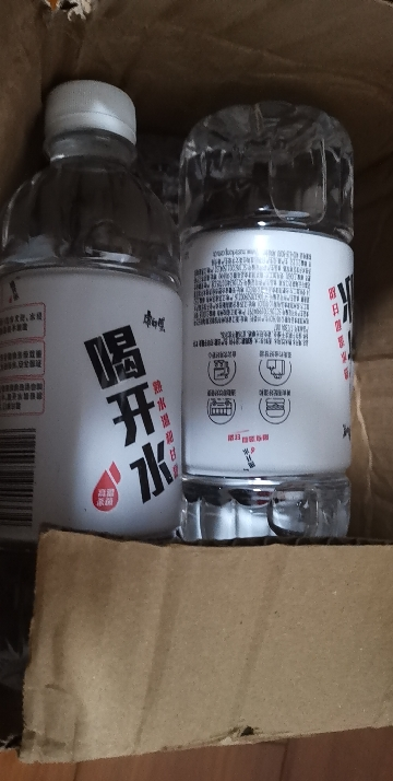 康师傅 喝开水380mlx6瓶装 饮用水家用水矿泉水饮品晒单图