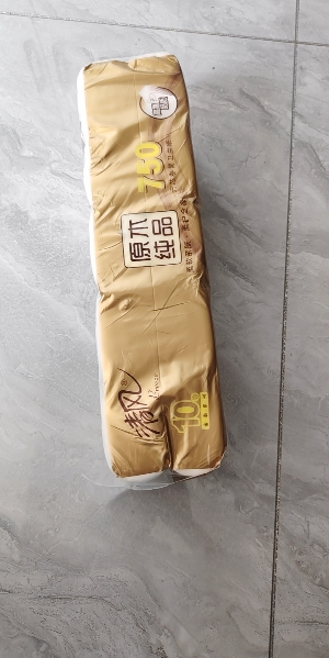 清风原木金装无芯卷纸4层75克10卷实惠装卷筒纸卫生纸1提晒单图