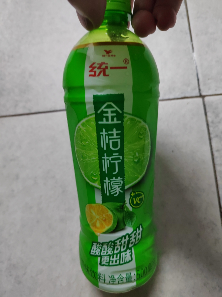 统一金桔柠檬500ml*5瓶整箱分享装茶水饮品饮料夏日清凉饮料晒单图