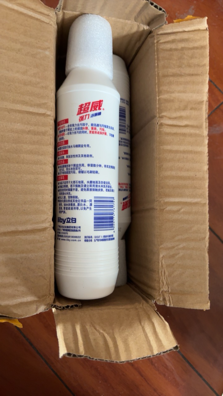 超威强力洁厕精500g*2瓶除垢去污不伤瓷面yz晒单图