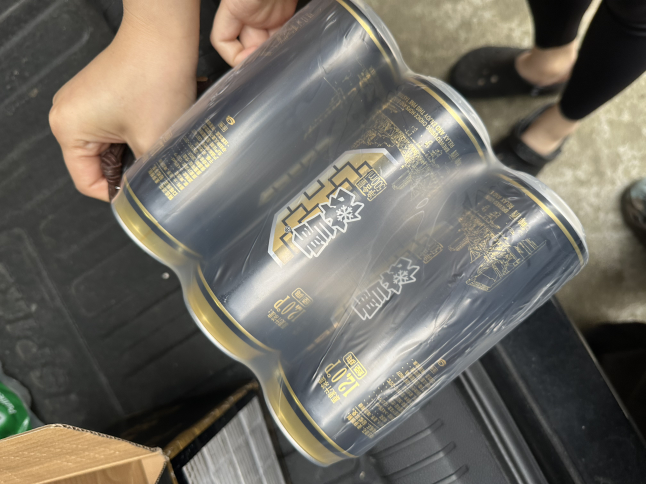 雪花啤酒(Snowbeer) 经典12度500ml*12听 整箱装晒单图