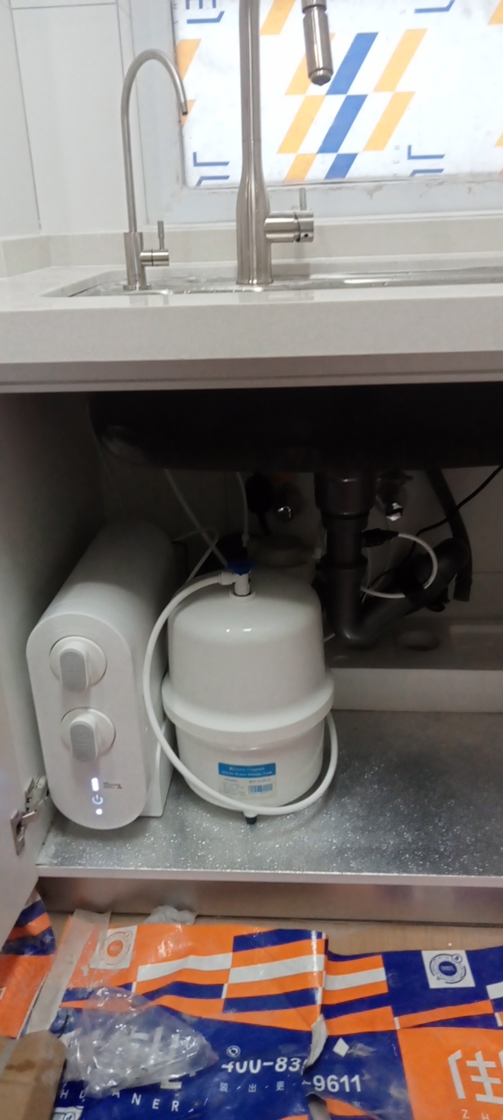 汉斯顿/Hunsdon家用0阻垢剂添加净水器管线机套装厨下式净饮机RO反渗透净水机过滤器母婴直饮厨房纯水机D3晒单图