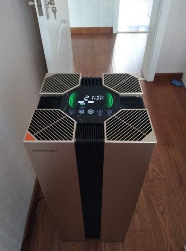 诺森柏格(Nocenbeger)大空间全屋智能空气净化器家用除甲醛二手烟雾霾PM2.5 智能无线控制 H8晒单图