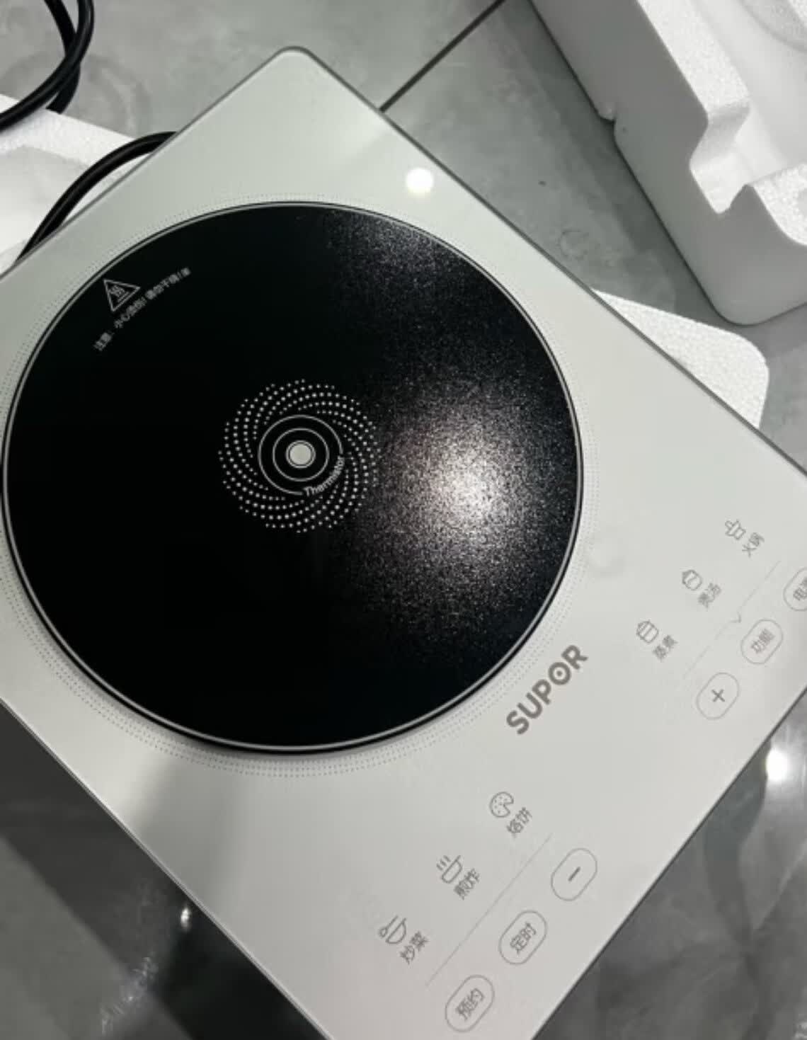 苏泊尔(SUPOR)家用智能电磁炉爆炒大功率 电磁炉套装锅电磁灶电火锅一体防水 C22-IA815(单炉款)晒单图