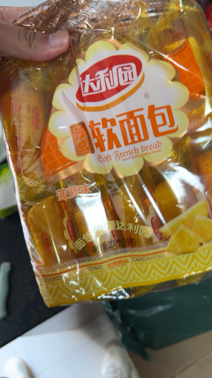 达利园法式软面包独立小包早餐小蛋糕点心菠萝味200g*1晒单图