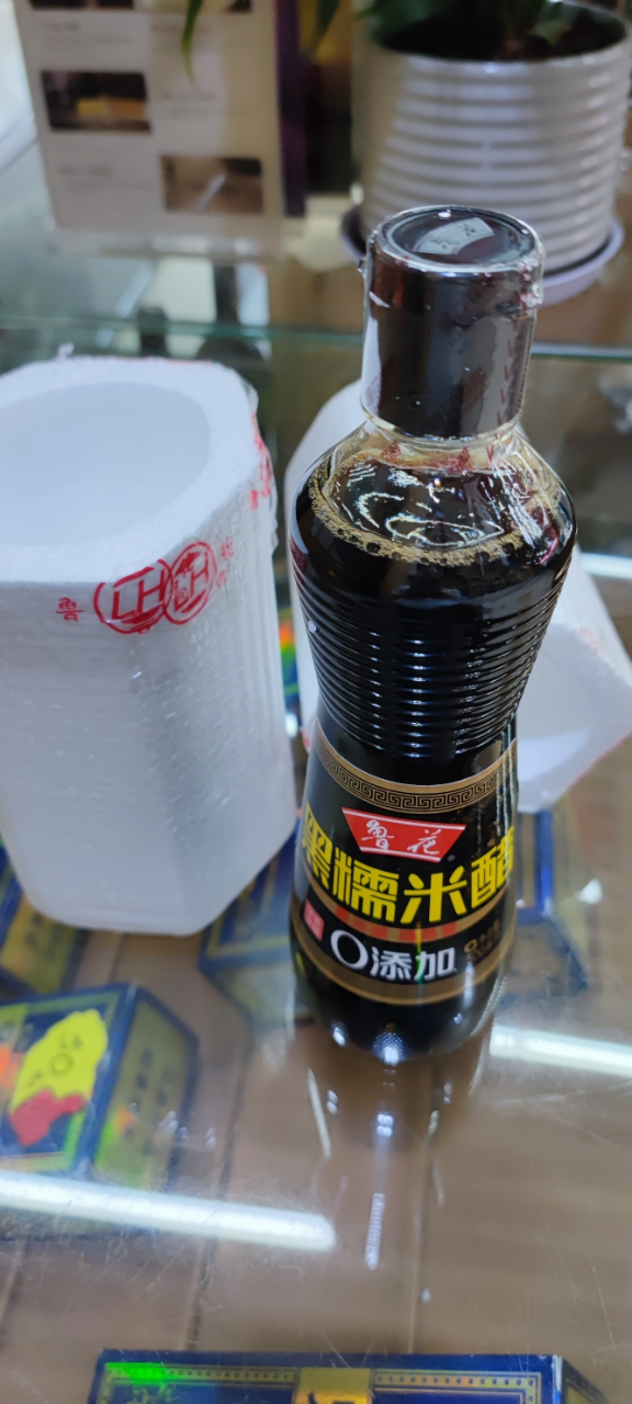 鲁花黑糯米醋500ml酿造食用醋家用腌制调味醋晒单图