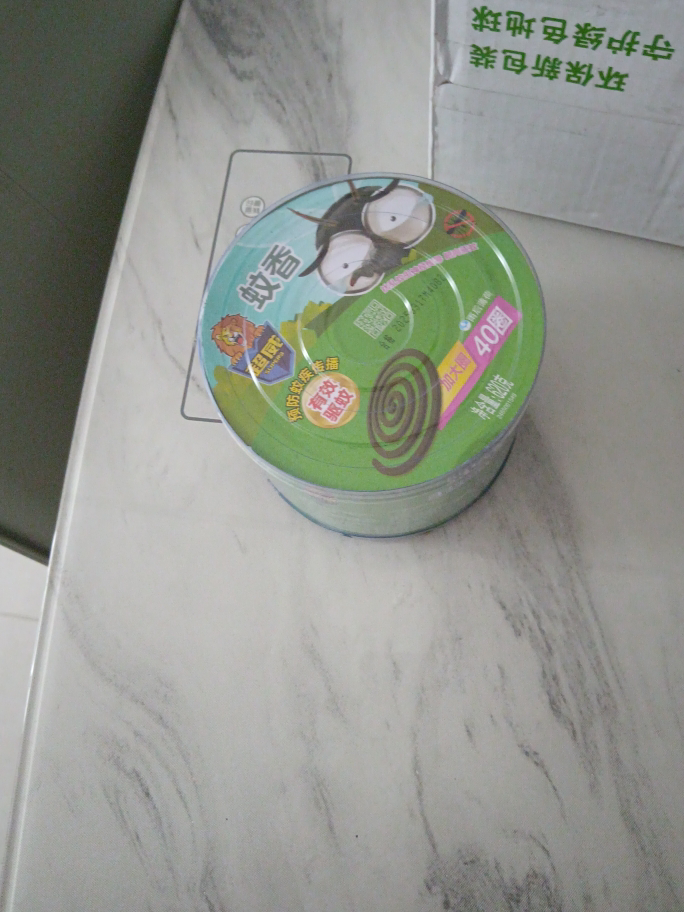 超威雨后薄荷微烟加大盘蚊香共40圈620g燃烧稳定不易折断有效驱蚊晒单图