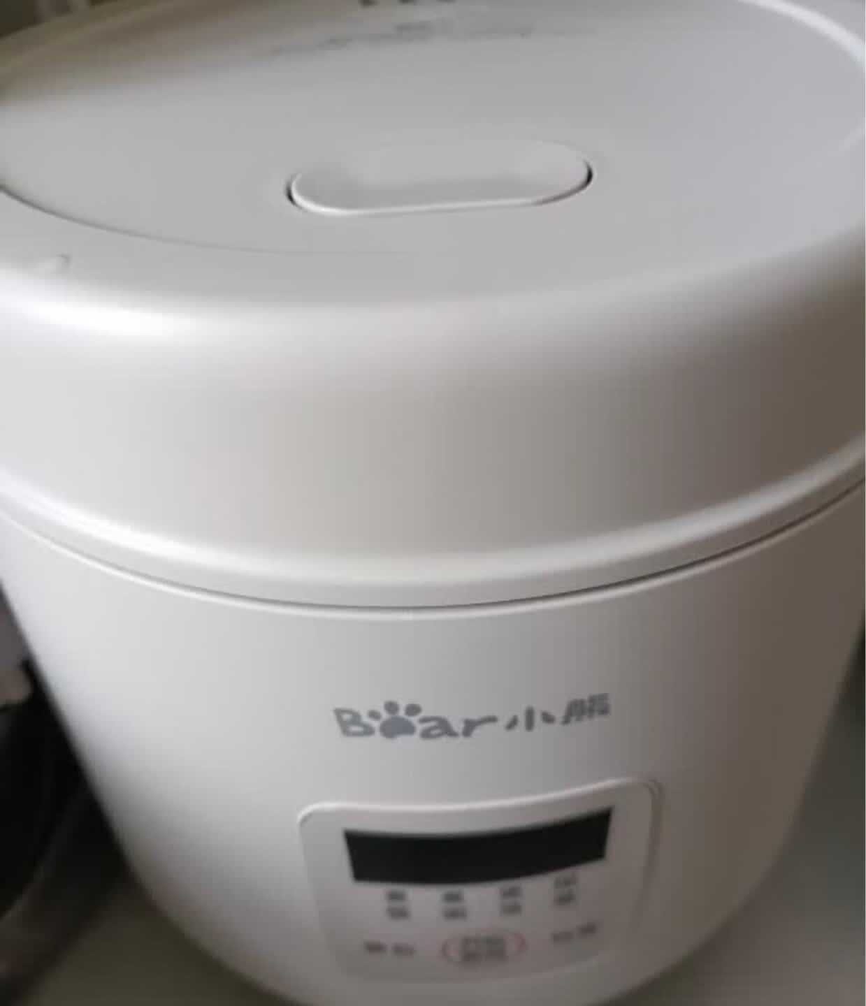 小熊迷你电饭煲1-3人小型一人食抗菌电饭锅定时低功率宿舍米饭锅泡面家用智能预约多功能煮饭 智能款电饭煲DFB-S12E6晒单图