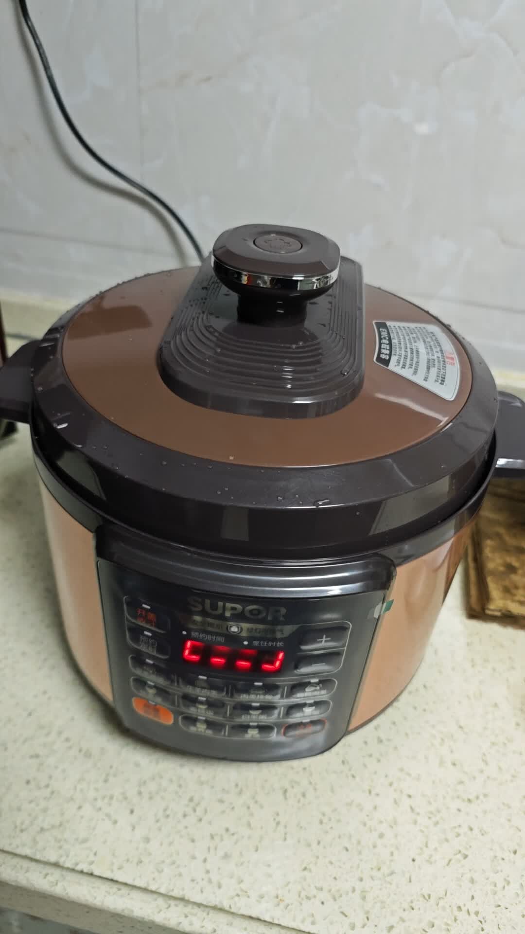 苏泊尔(SUPOR)电压力锅 双胆 5L智能家用电高压锅 智能预约多功能电饭煲 4-6-8人 CYSB50YCW10D晒单图